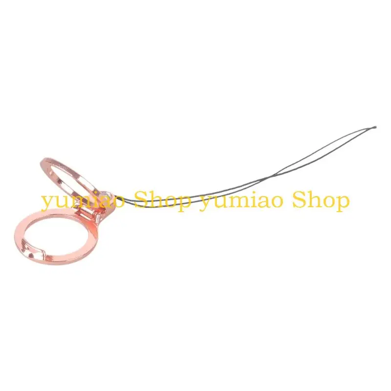 587B Metal Rings  Phone Lanyard Phone Rings  Holder thin  thin Pull Rings  Simple Installs for Secure Attachment & Easy Movement