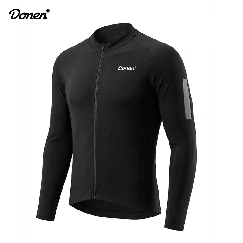 

DONEN 10-20℃ Warm Cycling Jersey Spring Winter Fleeced Windproof Breathable Hiking Camping Outdoor Sport Jacket for Men