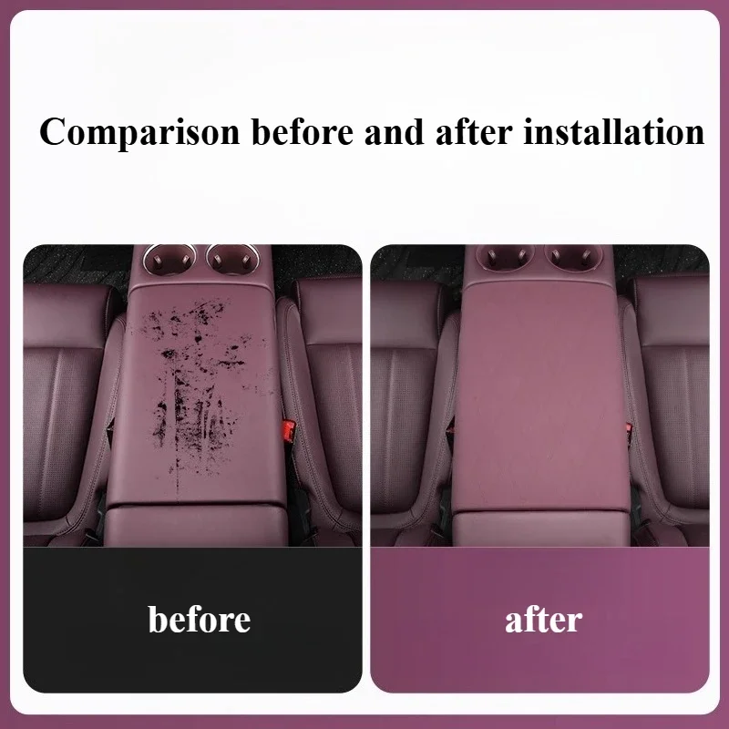 Armrest Box Silicone Protective Cover For VOYAH FREE + 2025 Central Control Interior Armrest Pad Modification Accessories Tools