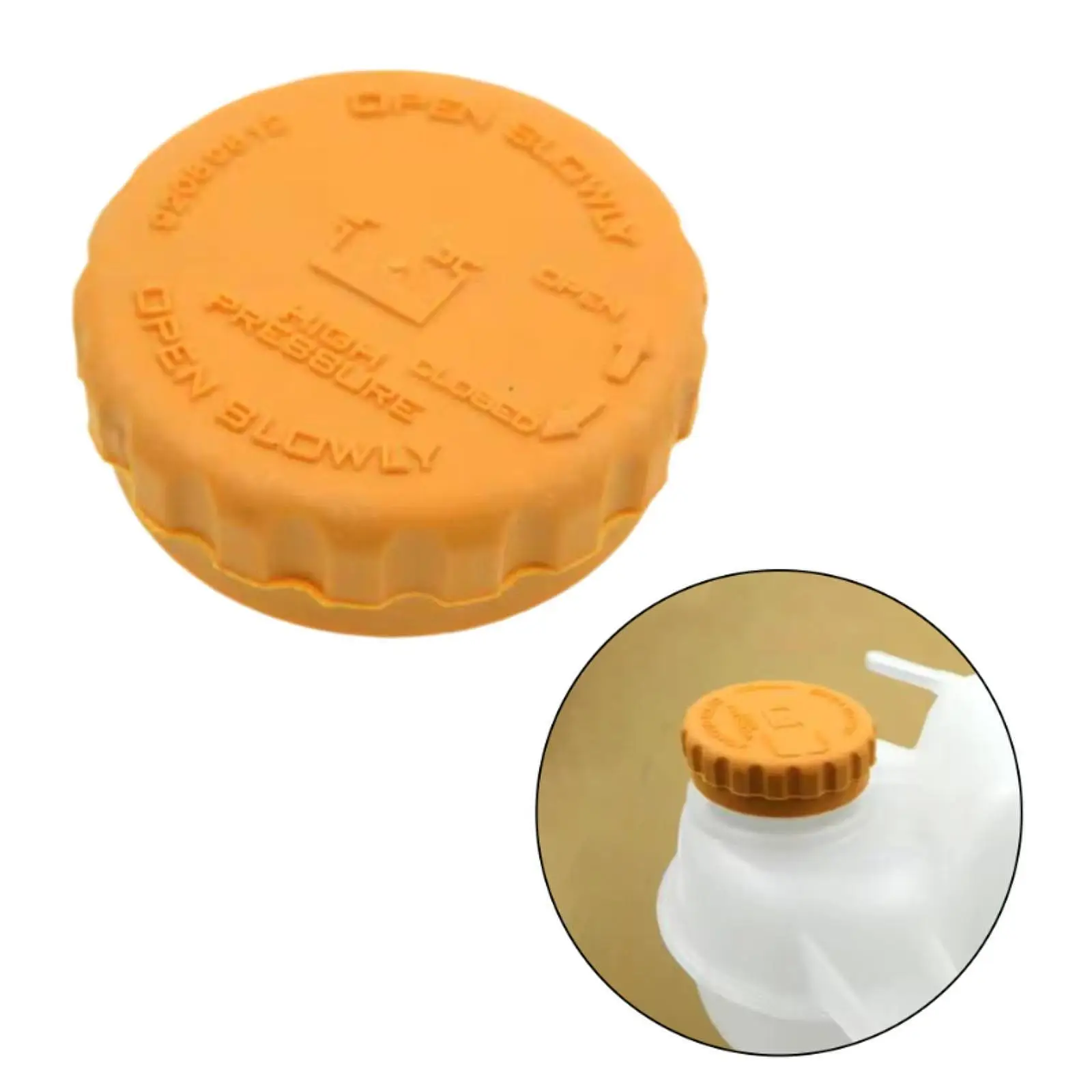 Coolant Expansion Tank Reservoir Cap Automobile Accessory Repair Parts 1304667 for Opel ASTRA Lightweight Simple Assembly
