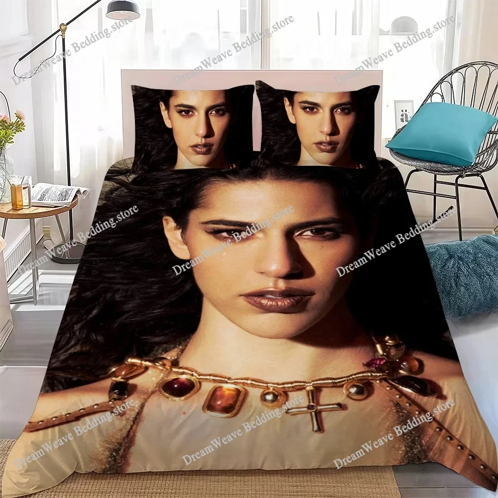 

Marina Sena Singer Music Duvet Cover Set Home Style Bedding Soft Laundry Cotton Bed Student Dormitory Gift