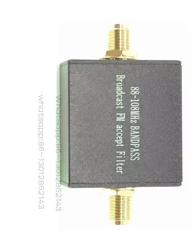 

Filtro passa-banda FM de 88 MHz-108 MHz (somente para recepção)