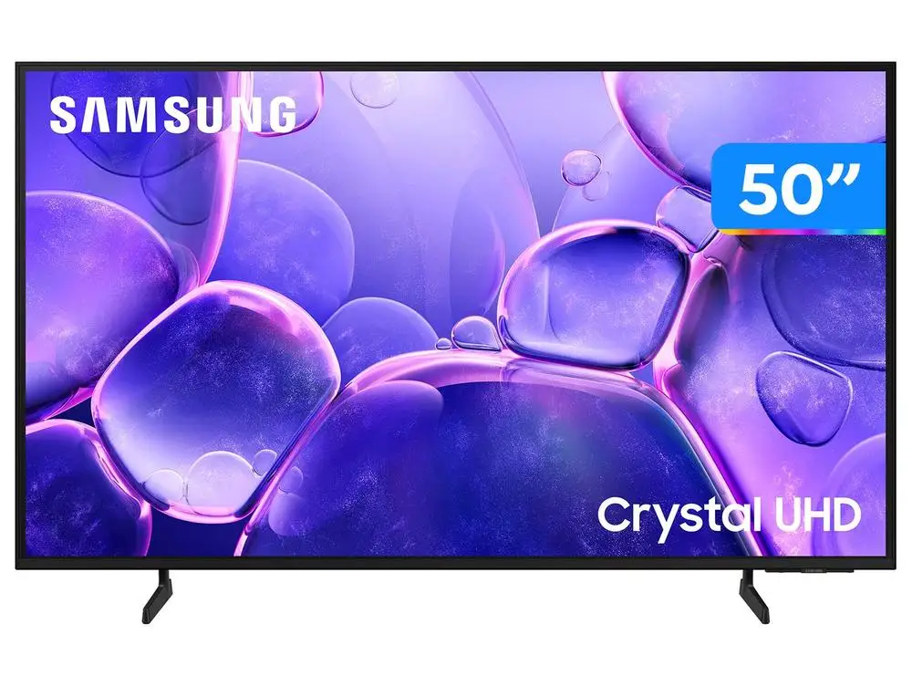 تلفزيون ذكي 50 سامسونج UHD 4K كريستال UHD U8600F UN50U8600FGXZD Tizen Crystal 4K Bixby و Alexa 3 HDMI