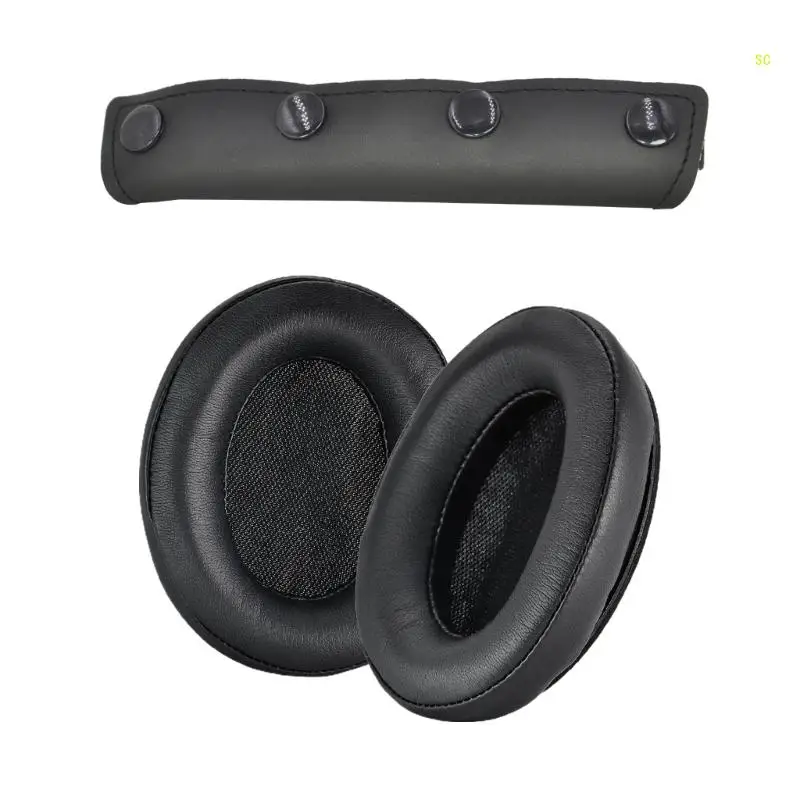 Comfortable Ear pads for Srhythm NC25 NC35 Headset Earpads Noise Cancelling Sleeve Headband Cushion Ergonomics Dropshipping