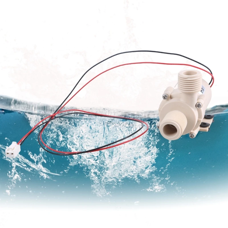 มอเตอร์ไร้แปรงถ่านปั๊มแรงดันน้ำ 24V ปั๊มหมุนเวียนสำหรับวิศวกรรมบ้าน