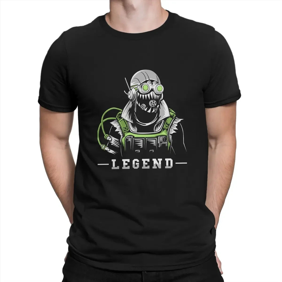 Apex Legends Octane Tshirt Homme Men's Clothes Polyester T Shirt For Men