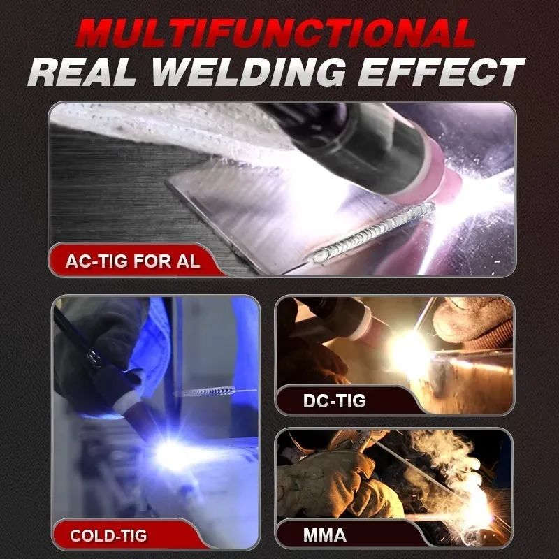 

110V/220V LCD AC DC TIG Aluminium Pulse COLD Welding Machine