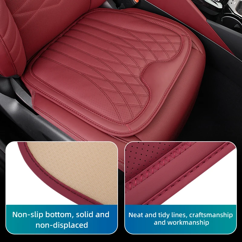 Car Seat Cushion Protector Lea - مراجعة Memory Foam Car Neck Pillow Lumbar Support وسعره