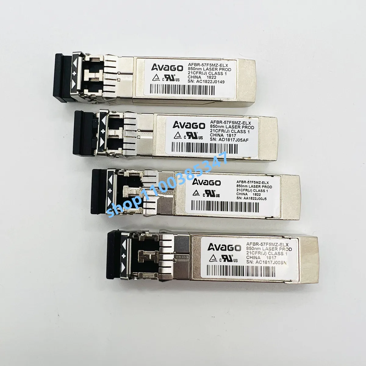 1PCS EMULEX 16g sfp optical fiber AFBR-57F5MZ-ELX 850NM 300M/LPe16002 LPE16000 LPe16002B-M6 lpe31002 emulex 16G HBA card