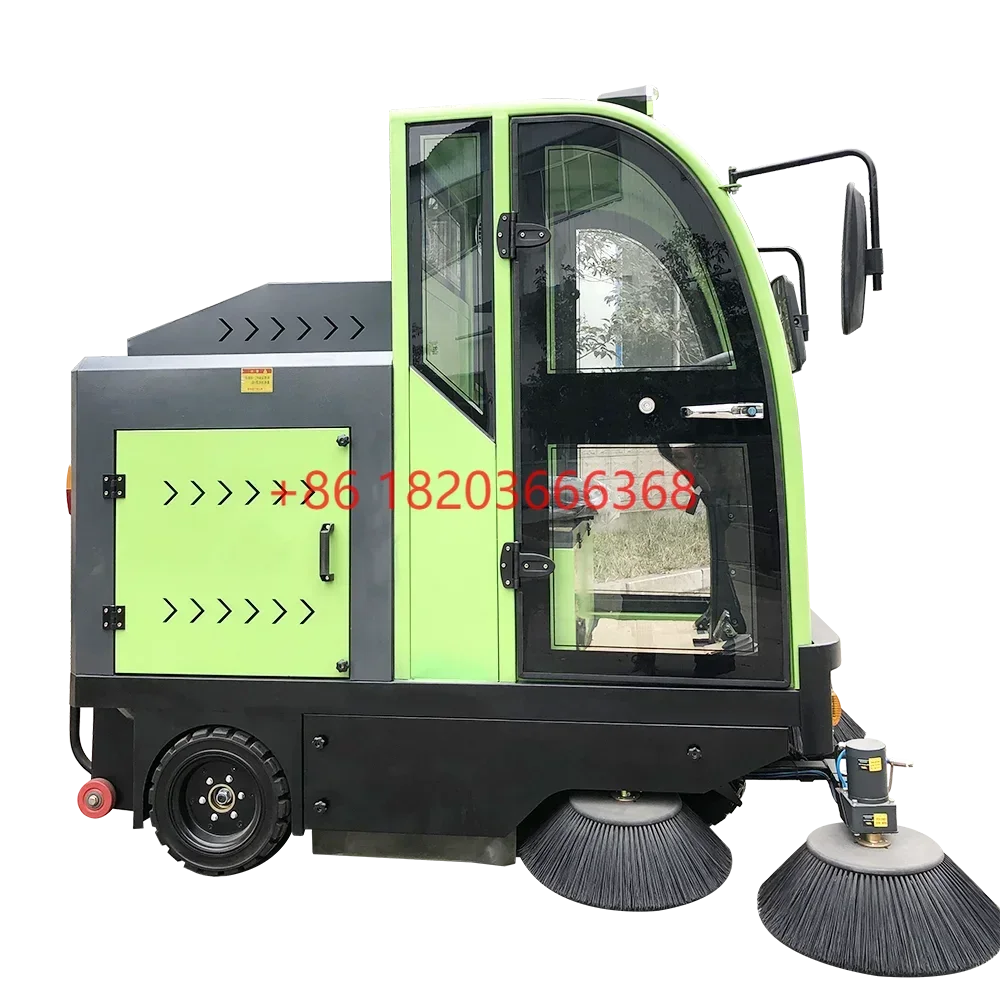

YG Customized Ride On Road Floor Sweeper Street Cleaner Industrial Vacuum Sweeper Machine Asphalt Brush Sweeper