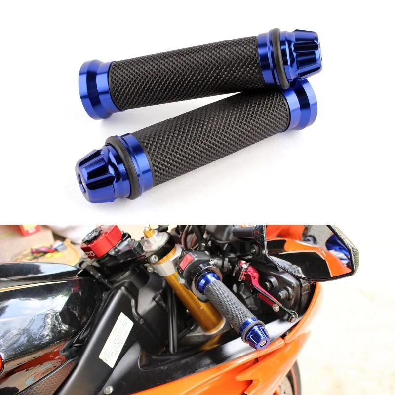 7/8 inch 22mm Motorcycle Grips Hand Grips Handlebar For Aprilia Victory Honda Suzuki Kawasaki Yamaha BMW Ducati