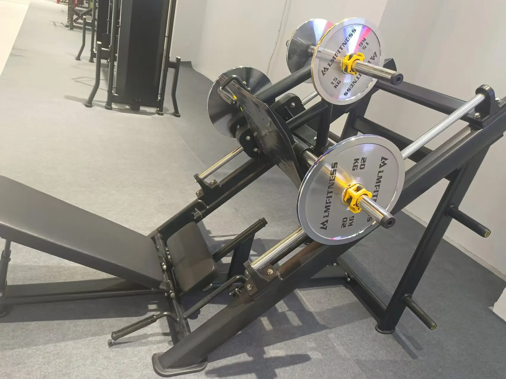 Máquina de ginástica para exercícios de pernas, esportes, equipamentos fitness, treinamento de força, prensa de pernas 1