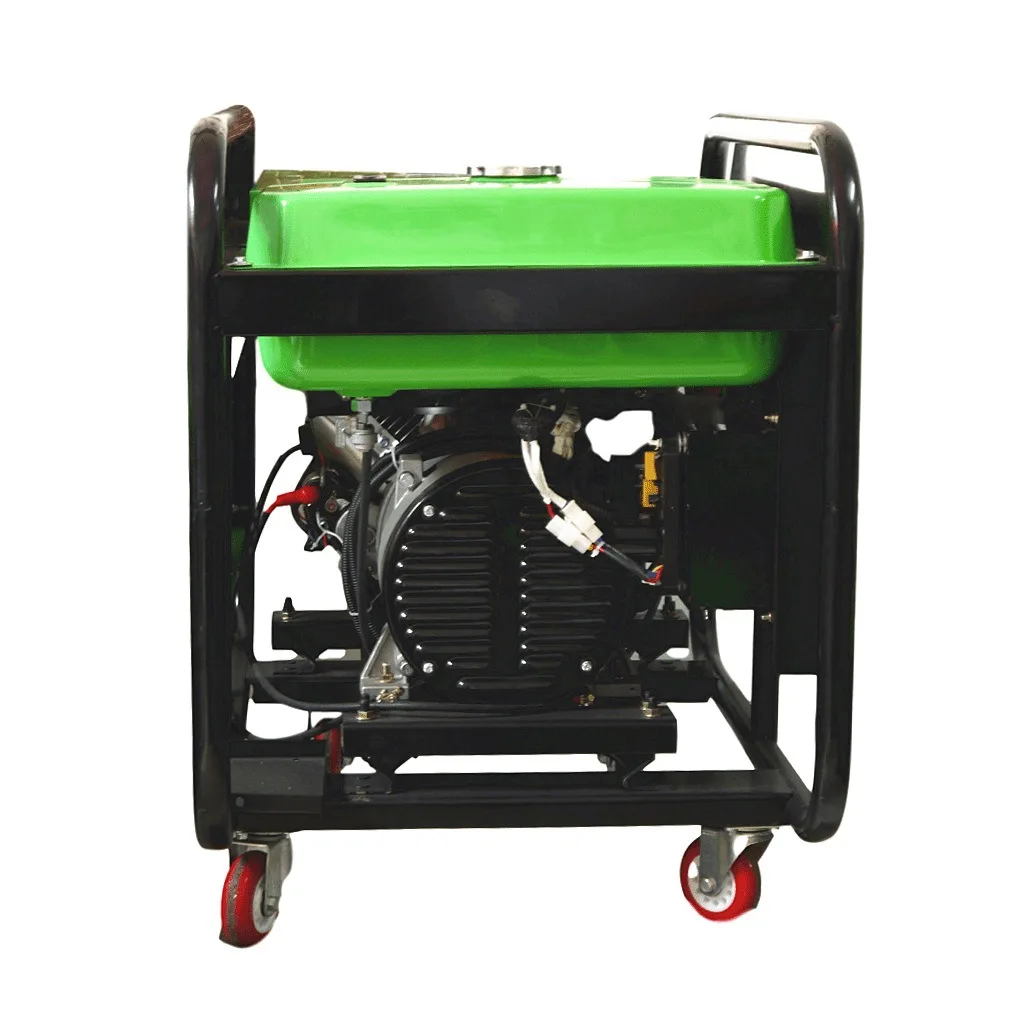 New 10kW11kW 220V380V three-phase electric start base station four-wheel two-cylinder gasoline generator