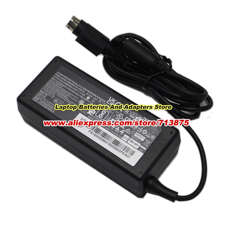 PA-1650-50 AC Adapter 19V 3.42A 65W Power Supply With 4 Pins Power Adapter Charger