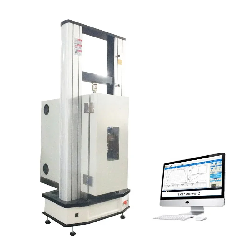 Hot Sale Hong Jin High Temperature Tensile Compression Testing Machine With High Temperature Furnace