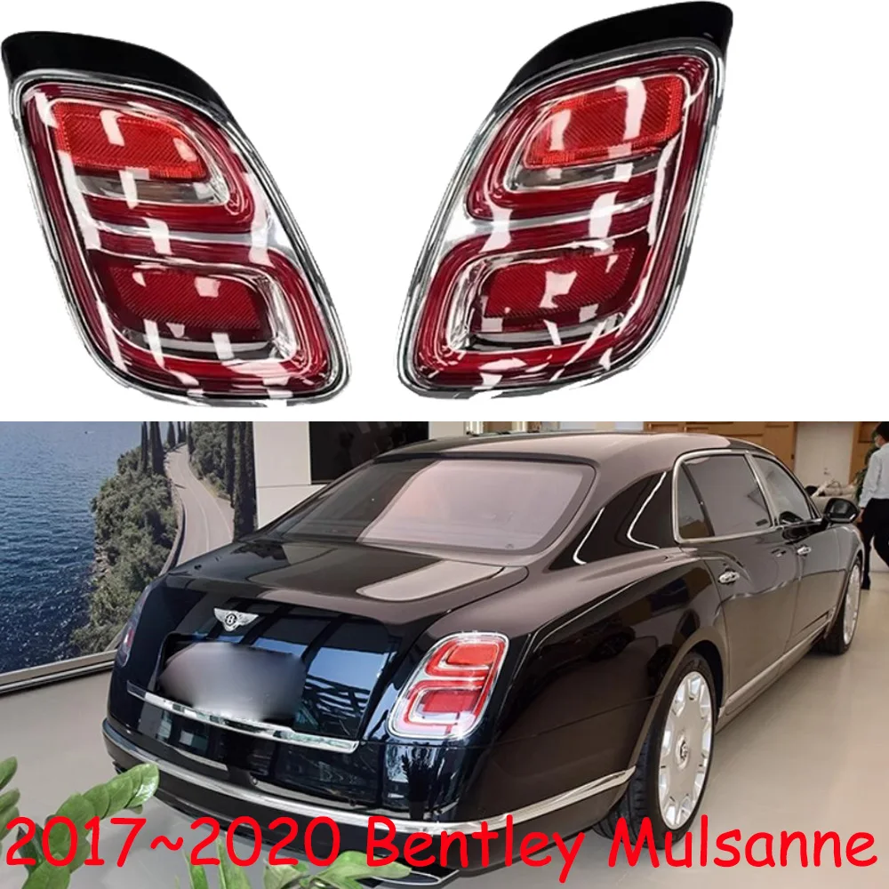 1pcs car bupmer tail light for Bentley Mulsanne taillight 2017~2020y car accessories DRL fog for Bentley Mulsanne rear light