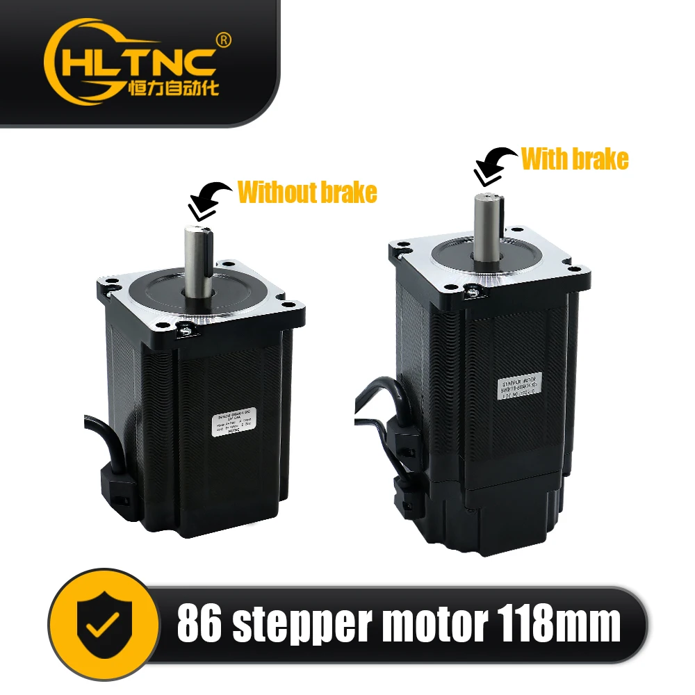 

Nema34 Stepper Motor 86 Flange 86HS118 5.6A 8.5N.m 1214ozin DC Engine With 4 Lead 1500RPM For CNC Router