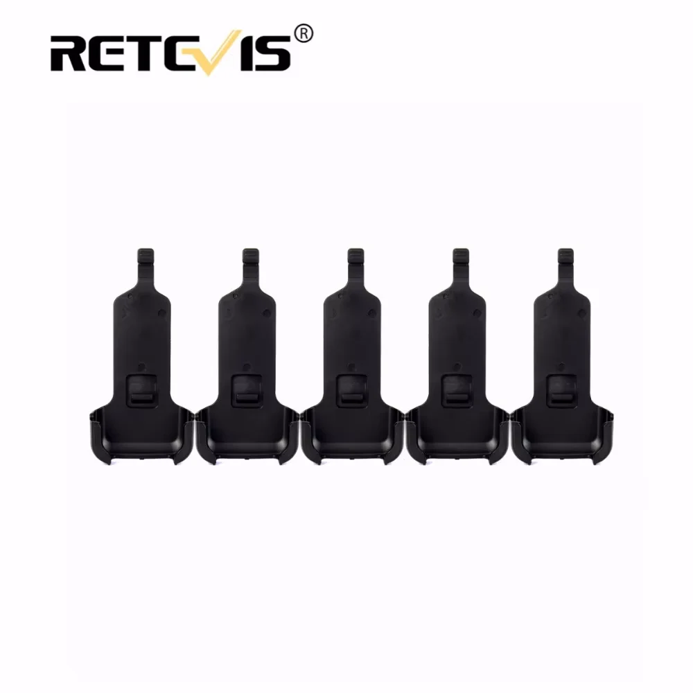 Retevis RT22 Walkie Talkie Accessories Walkie Talkie Belt Clip WLN KD-C1 5pcs for Retevis RT622/RT22