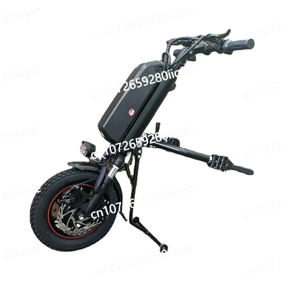 

Color Optional 12inch Powerful 500w Electric Attachment for Wheelchair 12.8Ah 16Ah Battery Electric Handcycle