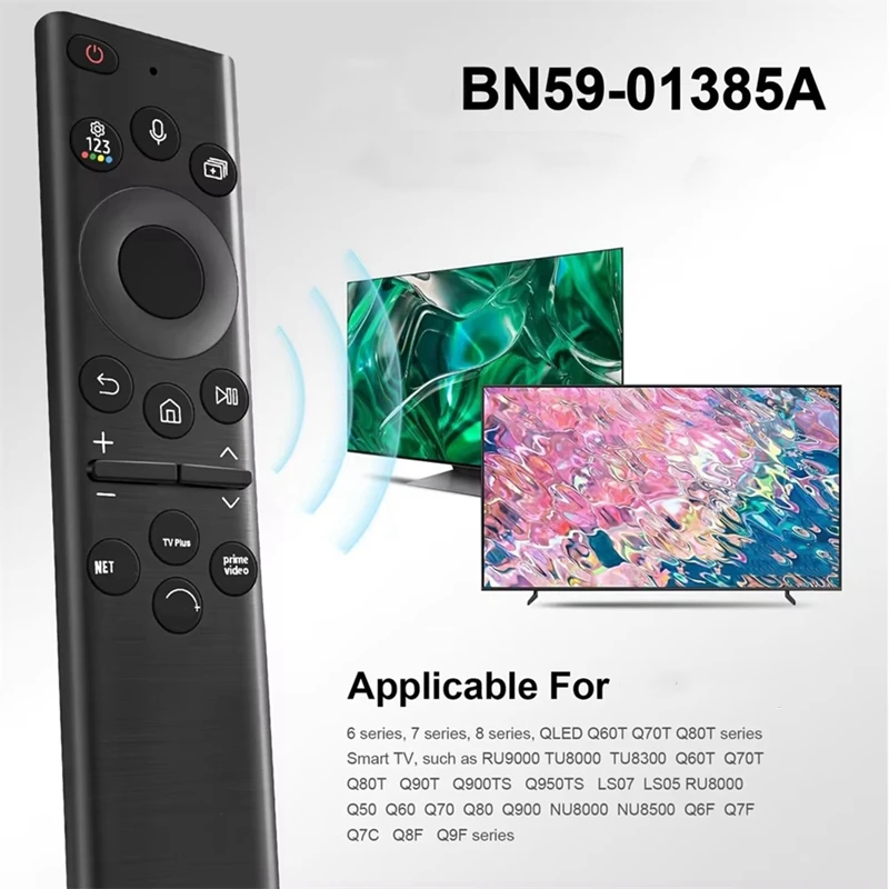 Replace BN59-01385A Solar Voice Remote Control For Samsung Smart TV 2020-2023 Neo QLED 4K 8K Ultra HD Tvs