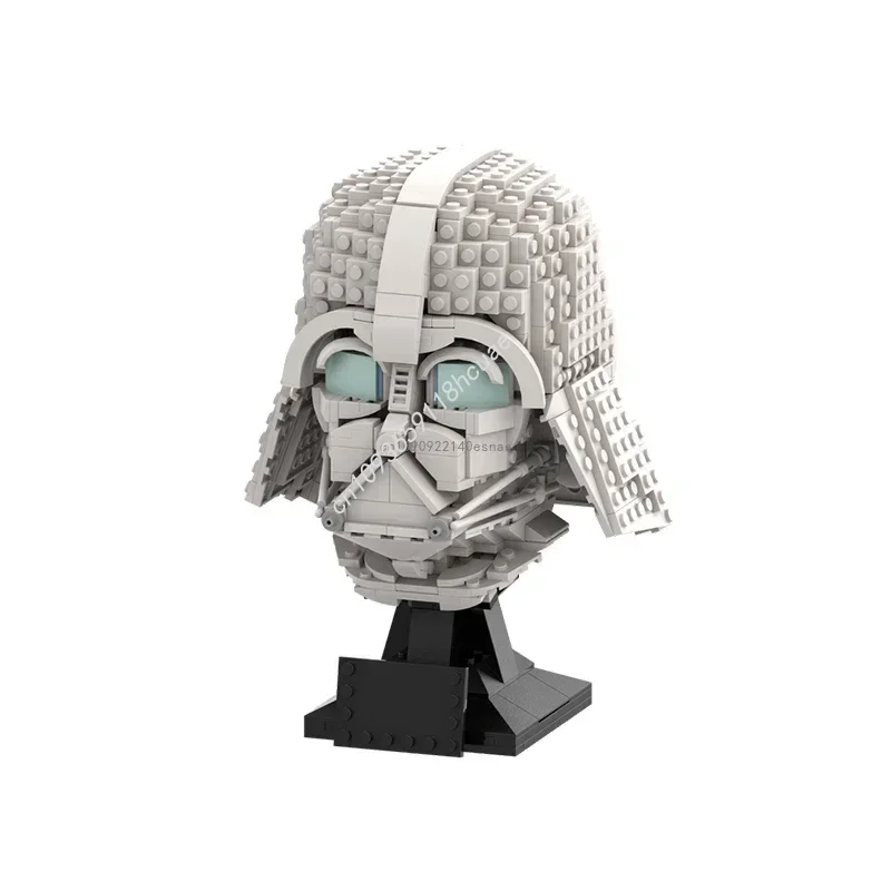 

829 шт., шлем Вейдера, космический корабль, боевая модель Moc, строительные блоки, кирпичи, сделай сам, образовательные сборные игрушки для детей, рождественские подарки