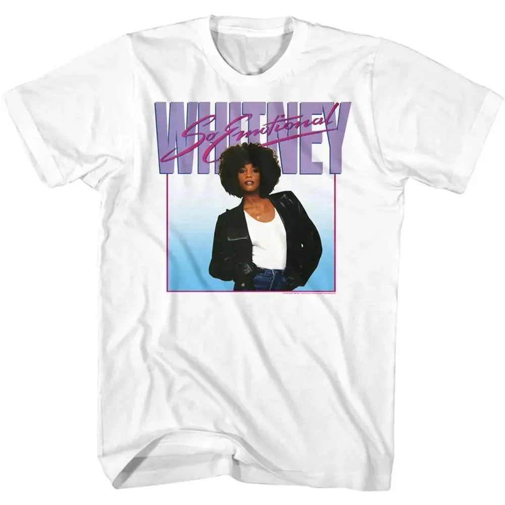 Whitney Houston So Emotional Music T Shirt