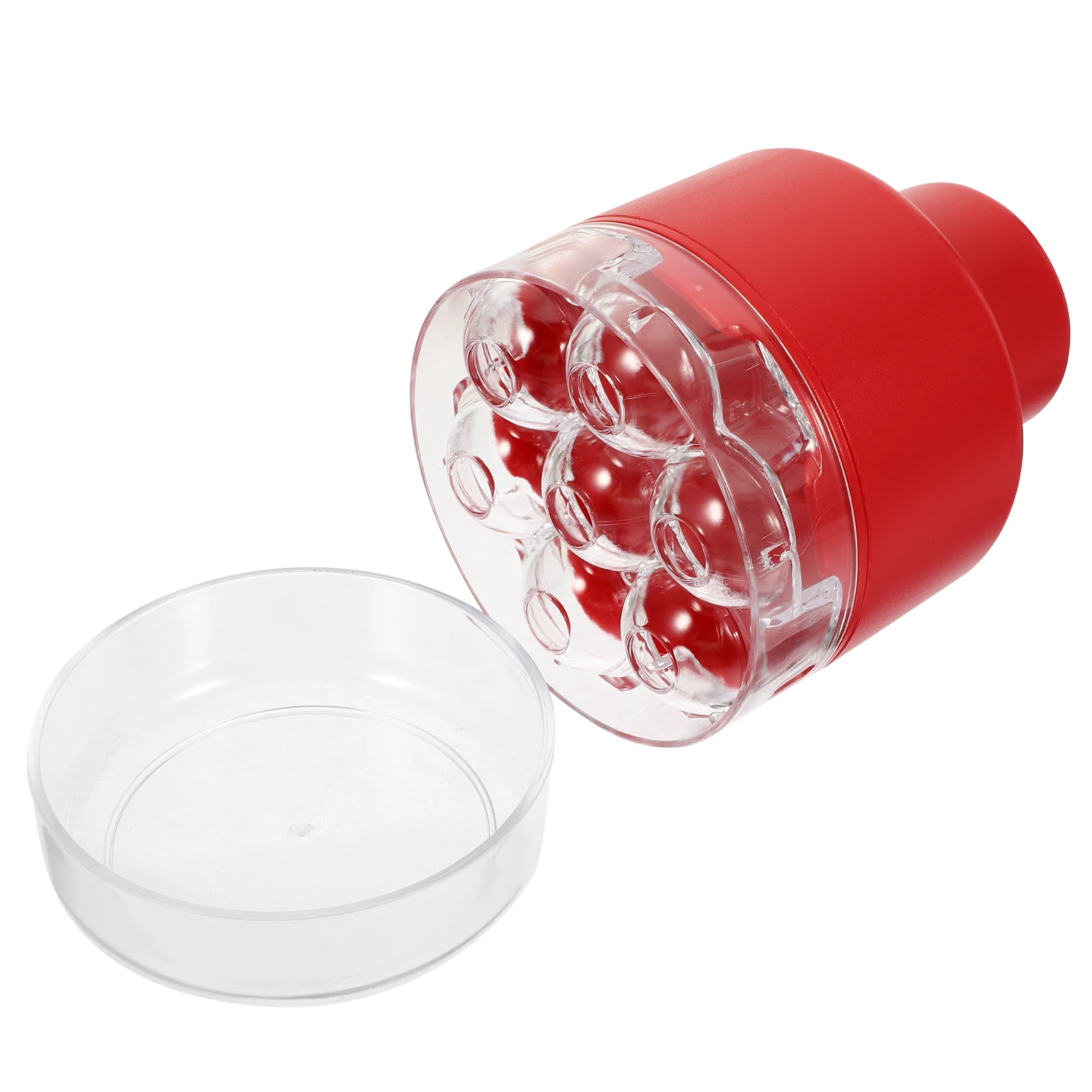 

Press Type Cherry Pitter Tool Reusable Fruit Remover Safe Efficient Multi Pit Removal for Cherries Dates Strawberry Corer