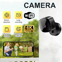 6K HD Mini Camera Wifi Camera Wireless Security Protection Remote Monitor Camcorders Video Surveillance Home Smart Camera
