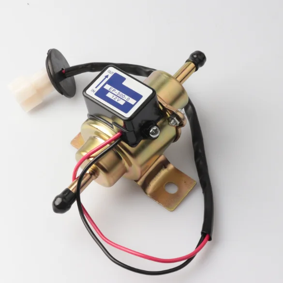 Electronic pump 12V universal low-pressure fuel diesel electric fuel pum view 4
