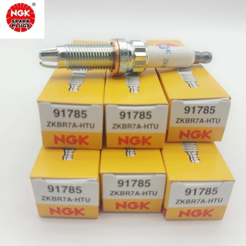 

Original NGK ZKBR7A-HTU 91785 12120038349Laser Tripolar Spark Plug For BMW 116 120 320 325 330 335 525 530 2.0L 3.0L N43 N53 N54