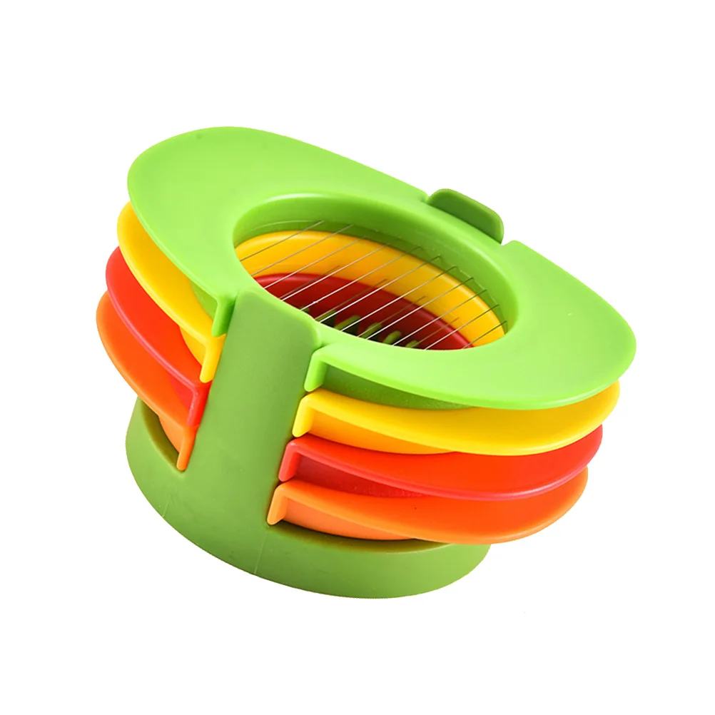 

Egg Slicer Kitchen Tool Multifunctional Stainless Steel Plastic Easy Clean Fruit Vegetable Cake Dairy Stackable
