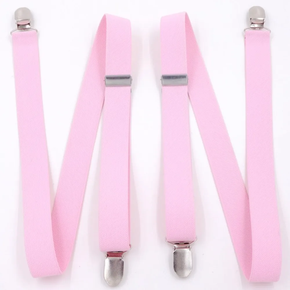 Adjustable Elastic Trouser Strap Clamp Portable Solid Color Dacron Multipurpose Belt Clamp Trouser Belt Clip