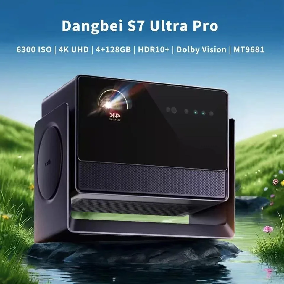 

Проектор Dangbei S7 Ultra Pro 4K с трехцветным лазером, 5800 CVIA люмен, жидкостное охлаждение, 3D, для домашнего кинотеатра