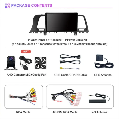 Imagen 2 del producto Android 15 Carplay Auto 2K pantalla Radio de coche reproductor Multimedia para Nissan Murano Z51 2008 - 2016 Autoradio estéreo 2din unidad principal