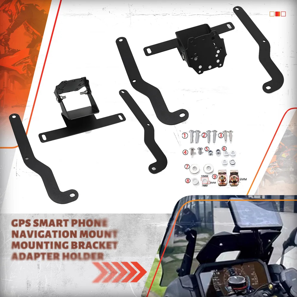 

Новый для Yamaha TMAX T-MAX 560 2022-2025 2024 2023 T-MAX 560 TMAX 560 мотоциклетный GPS-навигационный кронштейн для смартфона, держатель