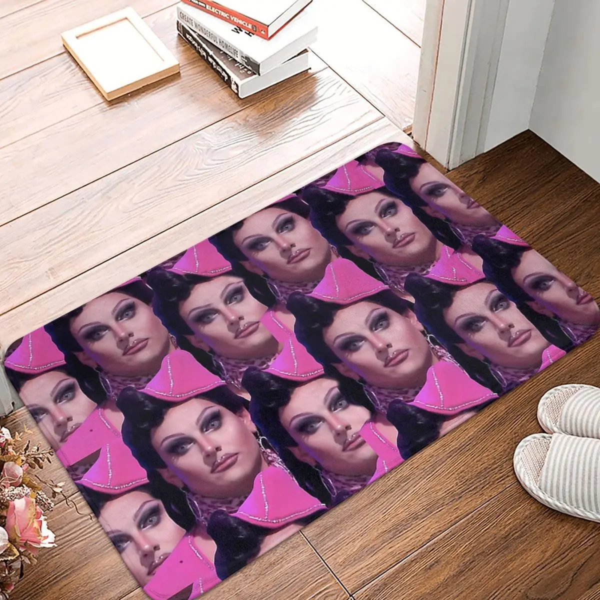 Bathroom Mat Jan Face Crack Meme Design Doormat Kitchen Carpet Balcony Rug Home Decoration