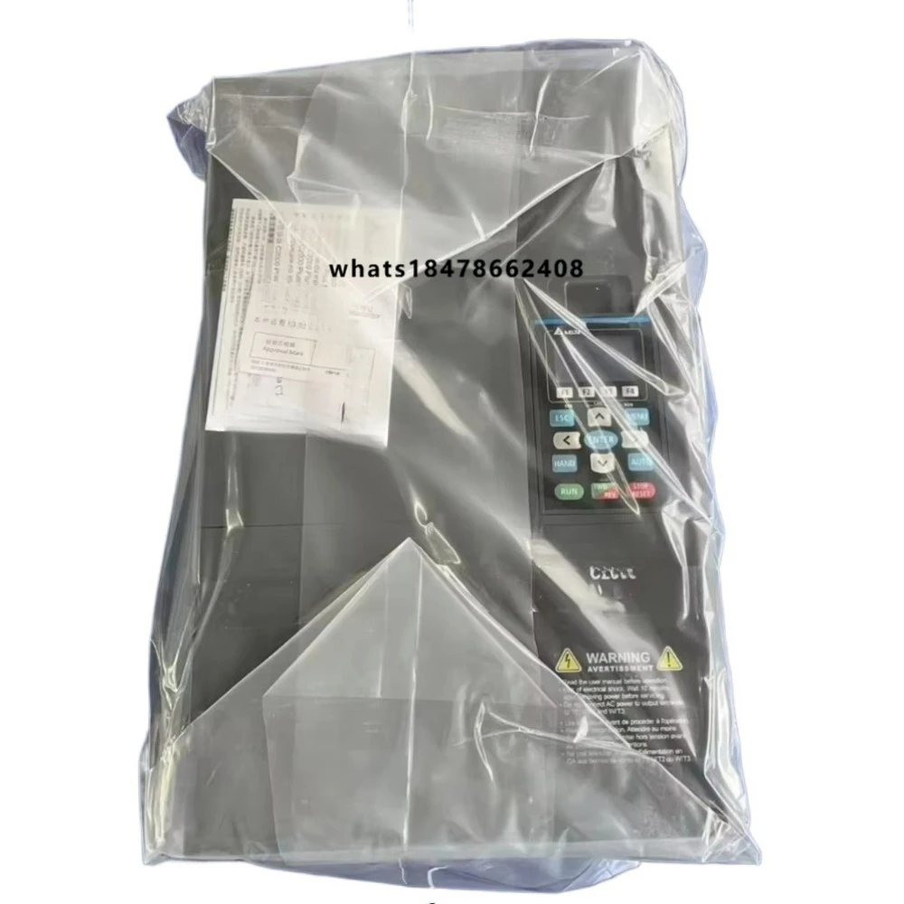 Delta C2000+ VFD370C43S-00 VFD Inverter 37kW 50HP 3-Phase 460V Heavy Duty IP00 Original New In Stock