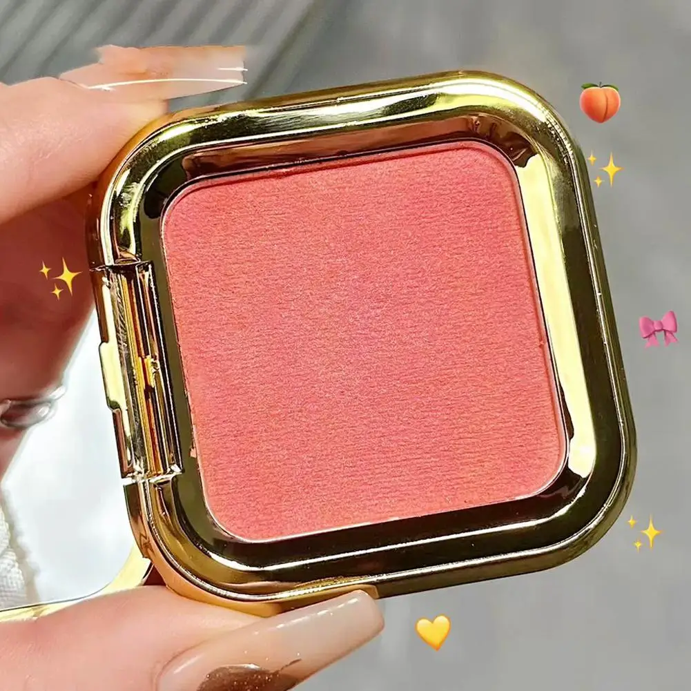 3D Blush Crema Opaca Naturale Colore a lunga durata Contorno viso Schiarente naturale Purè di patate Blush Crema Trucco donna