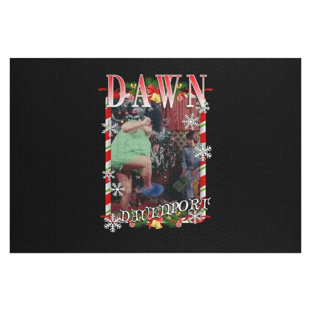 Dawn Davenport Divine Christmas Tribute Jigsaw Puzzle Wood Adults Custom Wood Puzzle