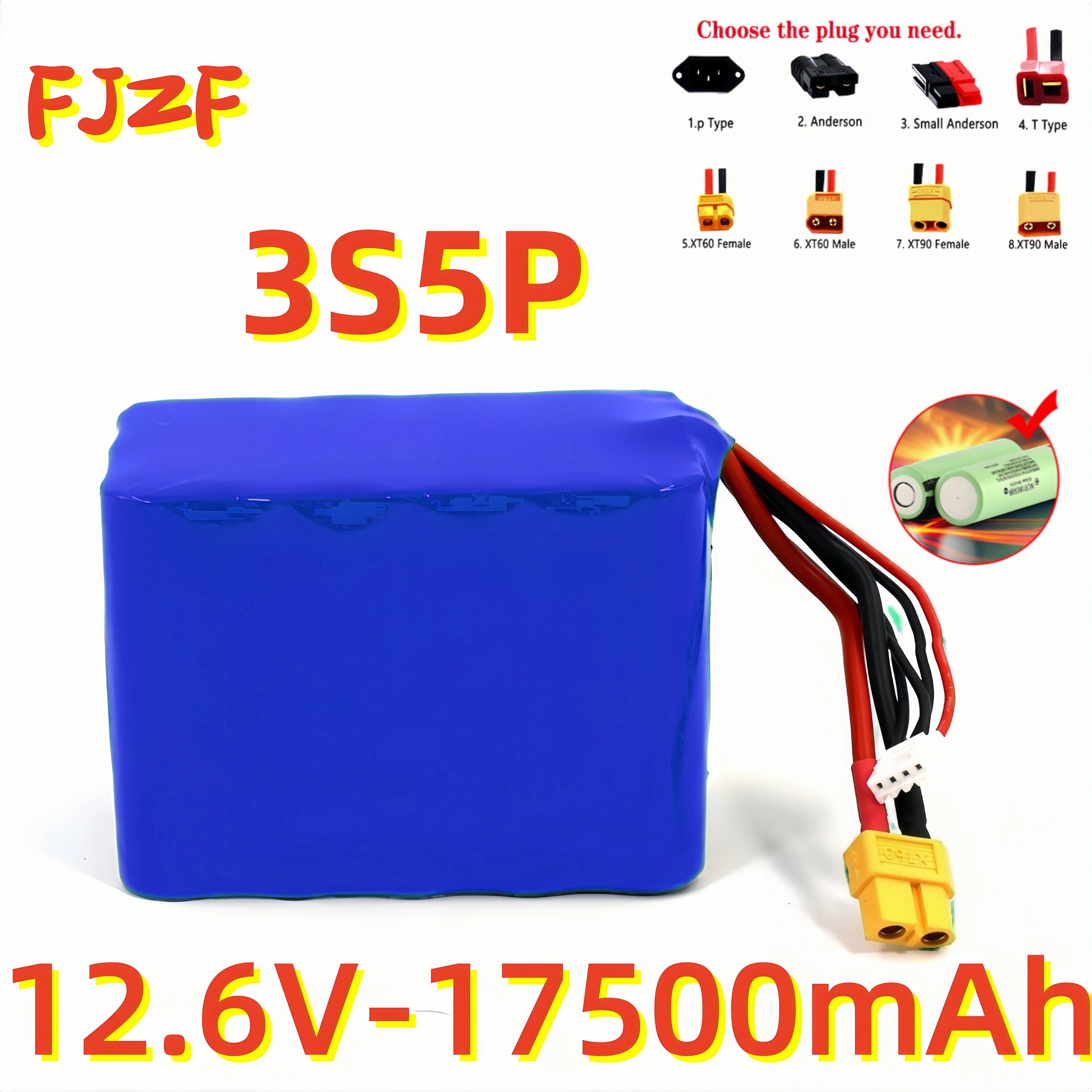 FJZF 12V 17,5Ah 18Ah – Die ultimative Lithium-Ionen-Batterie für UAVs und RC-Flugzeuge im Test