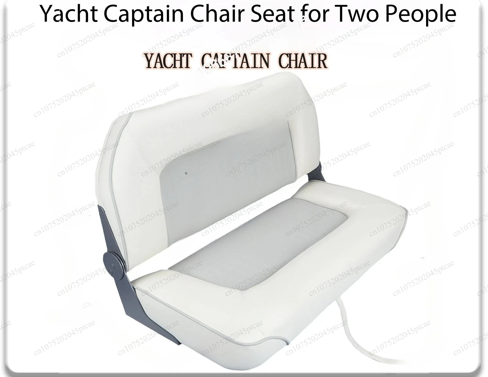 low backrest double folding boat seat Anti-corrosive leather fishing perch boat seat Marine bench seat