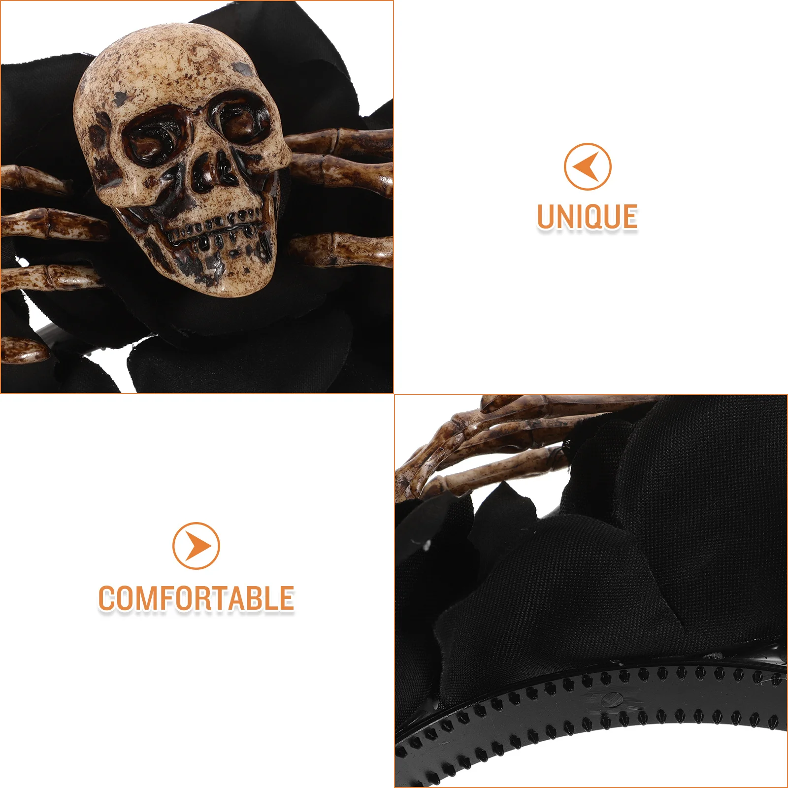

Women Halloween Party Hairband Headband Costume Accessories Fabric Halloween Headpiece Cosplay Hair Hoop Party