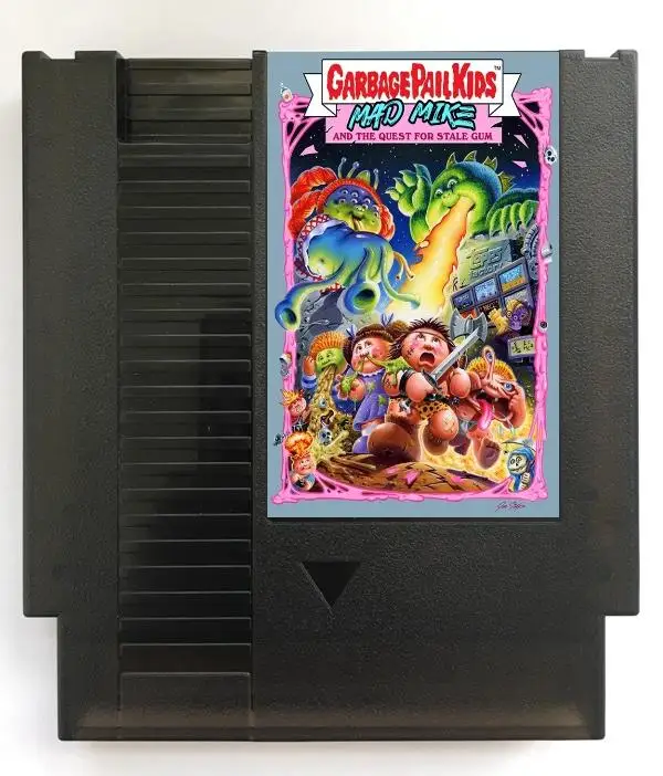 سطل القمامة لوحدة التحكم FC و NES ، خرطوشة لعبة أطفال