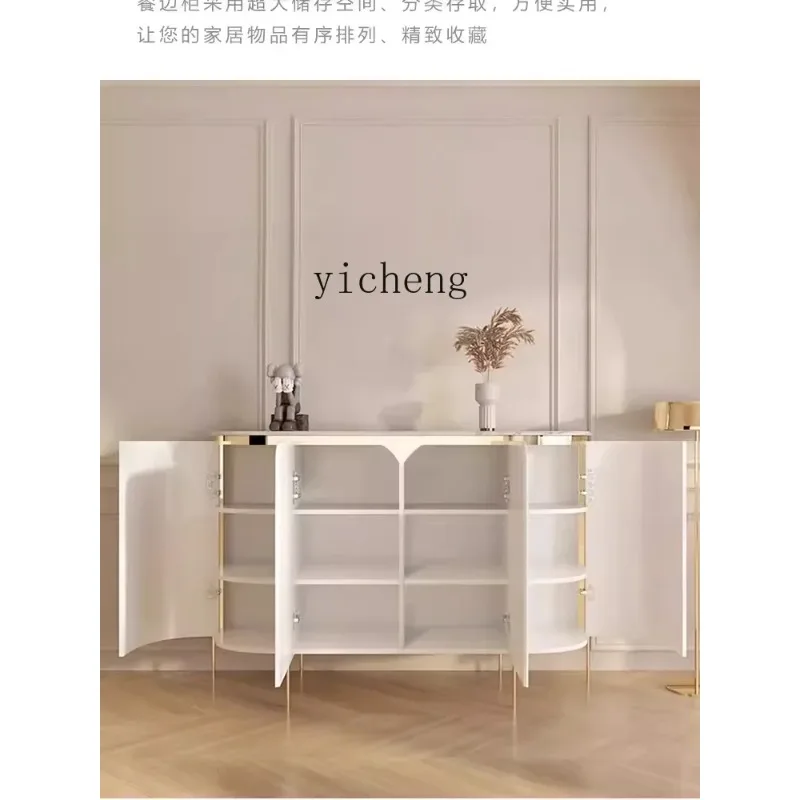 Side Cabinet, Modern Simple Rock Slab Entry, Door Cabinet, Wall Storage Shoe CabinetX24