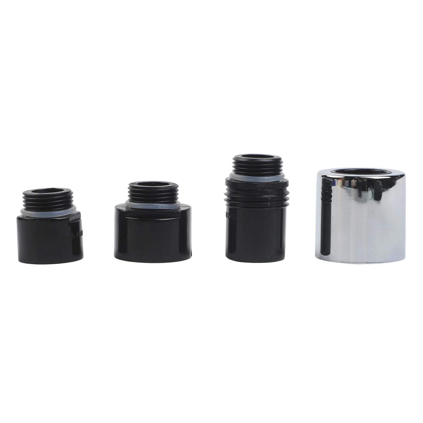 Faucet Installation Adapter Kit Faucet Head Adapter Faucet Extender ABS Plastic Material All-Purpose Compatibility