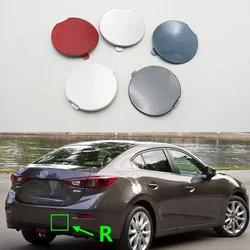 Rear Bumper Tow Hook Cover For Mazda 3 Axela  2014 2015 2016 2017 2018 Right Side Towing Eye Cap BHN1-50-EK1-BB BHN150EK1BB