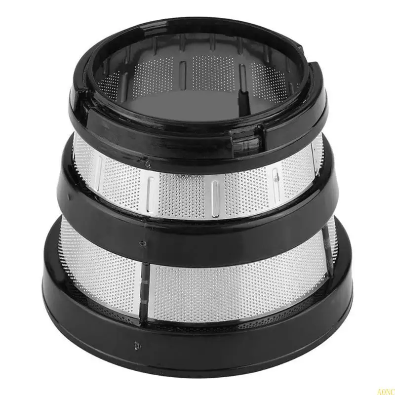 Filtro exprimidor acero inoxidable A0NC Filtro malla fina malla lenta Juicer Filto tamiz tamiz Accesorios para