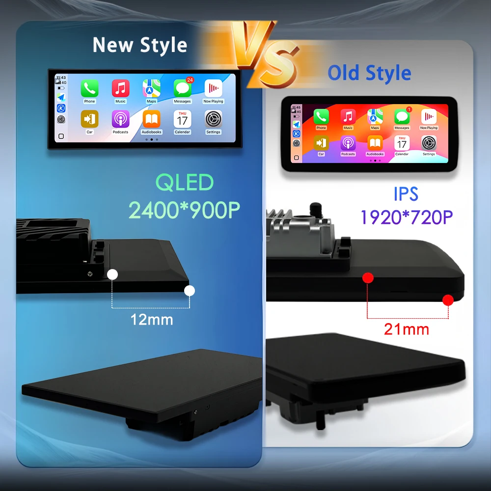 QLED Screen Head Unit Carplay Android 16 For Mitsubishi Lancer EX 2010 - 2017 LHD Car Radio Autoradio Multimedia Player 12.3''