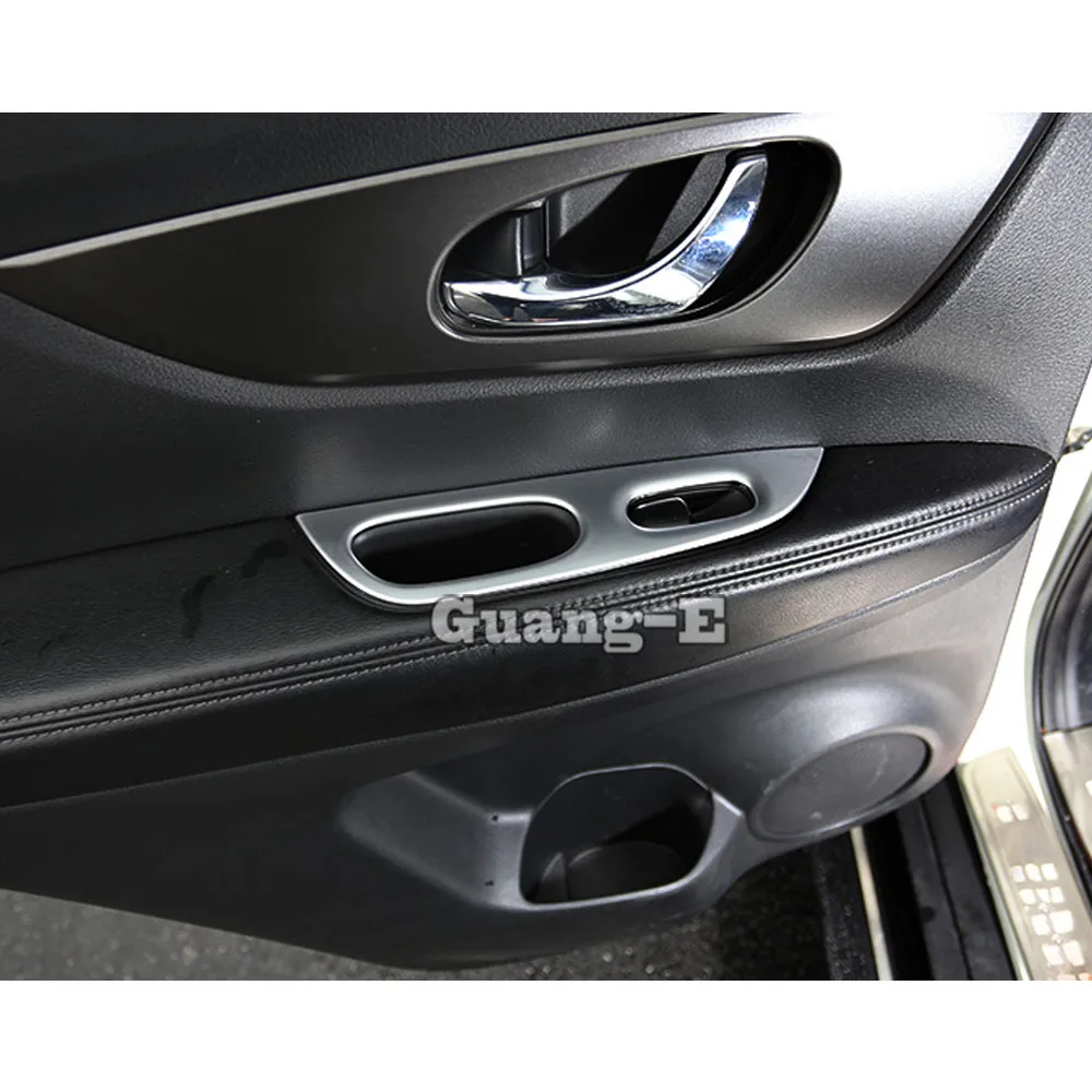 Cover Door Window Glass Panel Armrest Lift Switch Button Stick For Nissan X-Trail T32/Rogue 2014 2015 2016 2017 2018 2019 2020