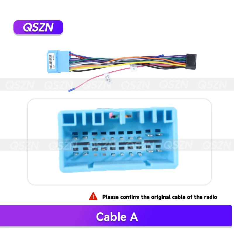 QSZN For 2018-2020 CHEVROLET Daewoo Matiz/Spark/Baic/Beat Android Car Radio Fascia Cable Canbus Player Stereo 2Din Panel Frame